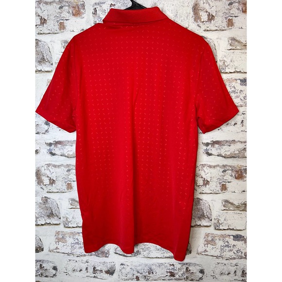 Nike Golf Dri Fit Red polo shirt size medium Men's - Picture 2 of 5